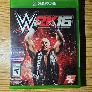 WWE 2K16 XBOX 360 Game (CIB)